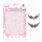 Lovely Angel Pins S2 - Footprints (6 Pcs) LOA049